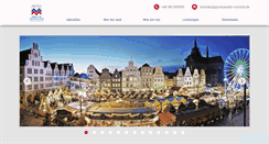 Desktop Screenshot of grossmarkt-rostock.de
